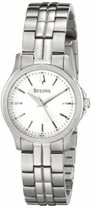 腕時計 ブローバ レディース Bulova Women's 96L152 Analog Display Analog Quartz Silver Watch