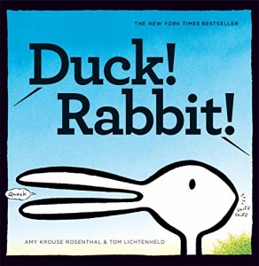 海外製絵本 知育 英語 Duck! Rabbit!: (Bunny Books, Read Aloud Family Books, Books for Young Children)