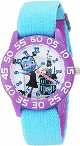 腕時計 ディズニー キッズ Disney Girl's 'Vampirina' Quartz Plastic and Nylon Casual Watch, Color:Blu