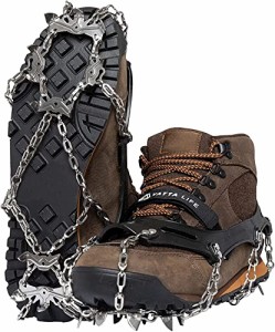 海外正規品 並行輸入品 アメリカ直輸入 Yatta Life Trail Spikes for Shoes Crampons Ice Cleats fo