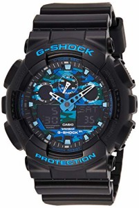 腕時計 カシオ メンズ Casio G-Shock Graphic Dial Resin Quartz Men's Watch GA100CB-1A