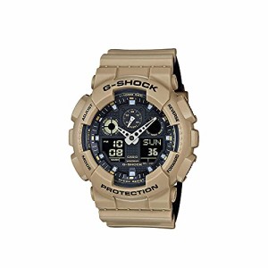 カシオ CASIO G-shock デジタル、アナログ表示 腕時計 ケース55mm GA-1000L ベージュ