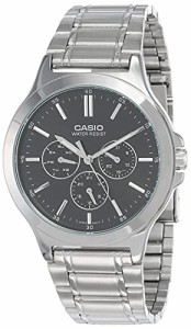 腕時計 カシオ メンズ Casio Multi-Dial Stainless Steel Men's Watch MTP-V300D-1AV