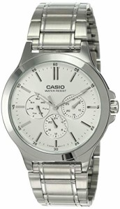 腕時計 カシオ メンズ Casio Multi-Dial Stainless Steel Men's Watch MTP-V300D-7AV