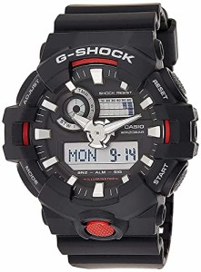 腕時計 カシオ メンズ Casio G-shock Ana Digi Black Men's Watch, 200 Meter Water Resistant with Day and