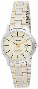 腕時計 カシオ レディース Casio Women's LTP-V004SG-9A Two Tone Stainless Steel Band Analog Watch