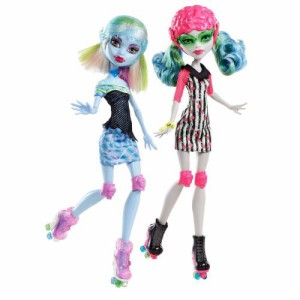 モンスターハイ 人形 ドール Monster High Skultimate Roller Maze Abbey Bominable & Ghoulia Yelps