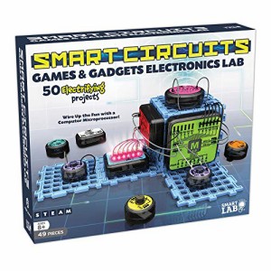 知育玩具 パズル ブロック SmartLab Toys Smart Circuits with 14 Powerful Experiments, Multicolor, Sta