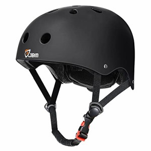 ヘルメット スケボー スケートボード JBM Skateboard Bike Helmet - Lightweight, Adjustable & Desi