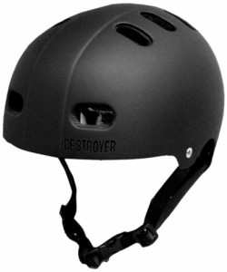 ヘルメット スケボー スケートボード DESTROYER Multi-Impact Skateboard Helmet with Custom Fit Pa