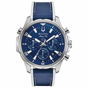 腕時計 ブローバ メンズ Bulova Men's Marine Star Series B Stainless Steel 6-Hand Chronograph Quartz W