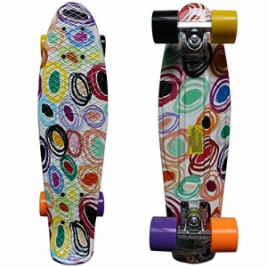 スタンダードスケートボード スケボー 海外モデル Rimable Complete 22 Inches Skateboard Col