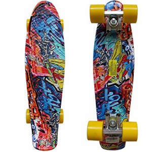 スタンダードスケートボード スケボー 海外モデル Rimable Complete 22 Inches Skateboard (Gr