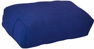 ヨガ フィットネス YogaAccessories Supportive Rectangular Cotton Yoga Bolster (Blue)
