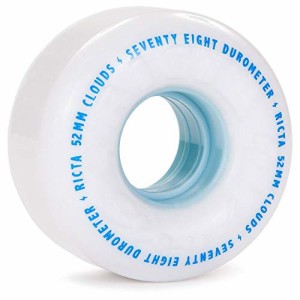 ウィール タイヤ スケボー RICTA 56mm Clouds White 78a Skateboard Wheels - White