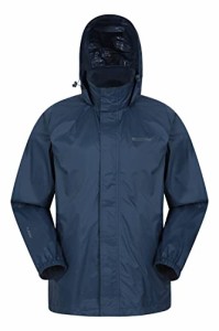 ウィール タイヤ スケボー Mountain Warehouse Pakka Mens Waterproof Rain Jacket - Packable Navy XX-La