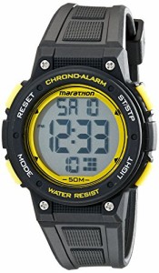 腕時計 タイメックス メンズ Timex Unisex TW5K84900 Marathon Digital Watch with Black Band