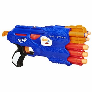 ナーフ Nerf Nストライク エリート デュアルストライクブラスター B4619 米国Hasbro版 オレンジトリ