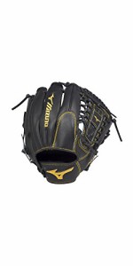 グローブ 外野手用ミット ミズノ Mizuno Pro Limited Edition Baseball Glove, Black, 12", Worn on Ri