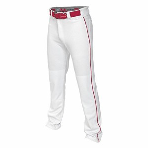 バット イーストン 野球 EASTON MAKO 2 Baseball Pant, Adult, Small, White/Red