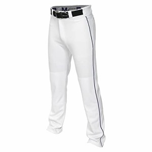 バット イーストン 野球 EASTON MAKO 2 Baseball Pant, Adult, XLarge, White/Navy