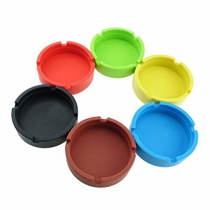 灰皿 海外モデル アメリカ InnoLife - Eco-Friendly Colorfull Premium Silicone Rubber High Temperature