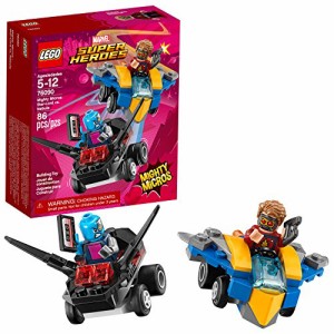 レゴ LEGO Marvel Super Heroes Mighty Micros: Star-Lord vs. Nebula 76090 Building Kit (86 Piece)