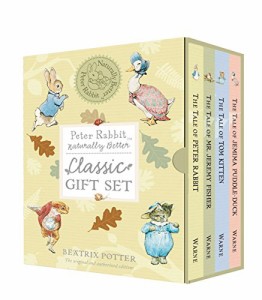 海外製絵本 知育 英語 Peter Rabbit Naturally Better Classic Gift Set