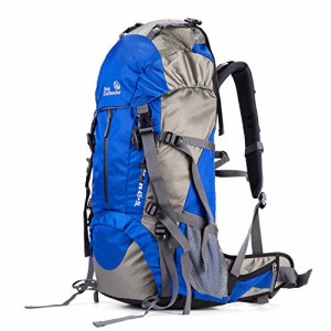 海外正規品 並行輸入品 アメリカ直輸入 UNISTRENGH 45L+5L Hiking Backpack Nylon Water-resistant 