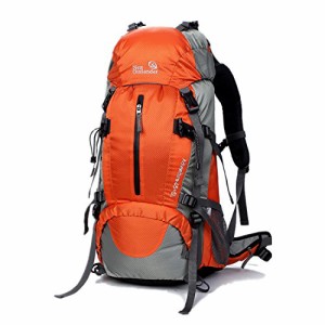 海外正規品 並行輸入品 アメリカ直輸入 UNISTRENGH 45L+5L Hiking Backpack Nylon Water-resistant 