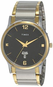 腕時計 タイメックス メンズ Timex Men's Classics Analog Black Dial Watch