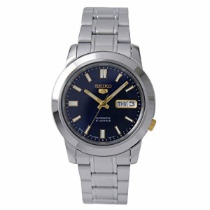 腕時計 セイコー メンズ SEIKO 5 Automatic Blue & Gold Dial Gents SNKK11J1