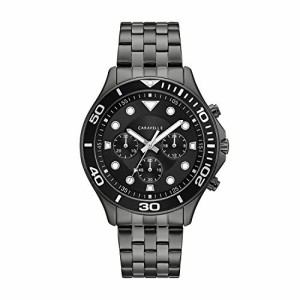 腕時計 ブローバ メンズ Caravelle by Bulova Sport Chronograph Mens Watch, Stainless Steel Sport , Gra