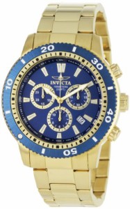 腕時計 インヴィクタ インビクタ Invicta Men's 1205 "II Collection" 18k Gold-Plated Watch