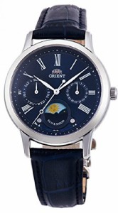 腕時計 オリエント レディース Orient Sun and Moon Blue Dial Ladies Watch RA-KA0004L10B