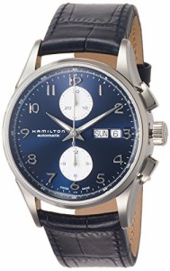 腕時計 ハミルトン メンズ Hamilton Jazzmaster Maestro Chronograph Automatic Blue Dial Men's Watch H3