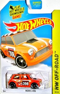 ホットウィール マテル ミニカー Hot Wheels, 2015 HW Off-Road, Morris Mini [Orange] Die-Cast Vehic