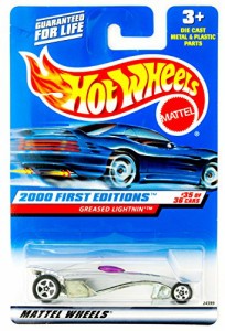 ホットウィール マテル ミニカー hot wheels 2000 first edition greased lightnin 35 of 36 95