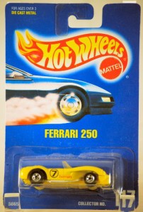 ホットウィール マテル ミニカー Ferrari 250 Hot Wheels 1991