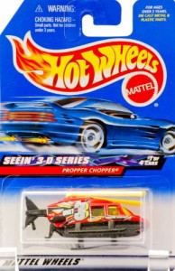 ホットウィール マテル ミニカー 2000 - Mattel - Hot Wheels - Seein' 3-D Series #1 of 4 - Propper 