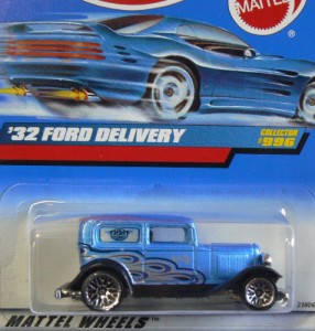 ホットウィール マテル ミニカー Hot Wheels 1998, '32 Ford Delivery, #996