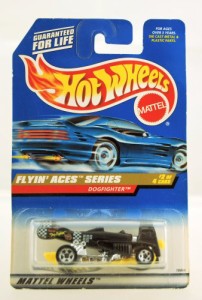 ホットウィール マテル ミニカー Hot Wheels Flyin' Aces Series Dogfighter #2 of 4 Black & Yellow D