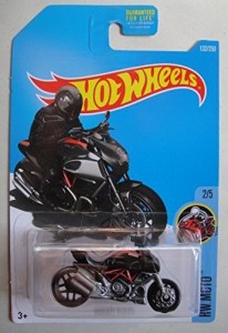 ホットウィール マテル ミニカー Hot Wheels 2016 HW Moto Ducati Diavel 132/250, Black