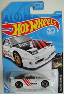 ホットウィール Hot Wheels ’96ニッサン 180SX タイプX ナイトバーナーズ 7/10 214/365 ホワイト 日産 ビ