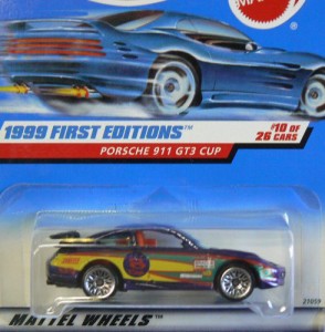 ホットウィール Hot Wheels 1999ファーストエディション 10/26 ポルシェ911 GT3カップ  PORSCHE ビークル 