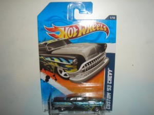 ホットウィール マテル ミニカー 2011 Hot Wheels KMart Exclusive Custom '53 Chevy Black #91/244