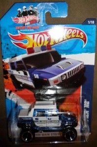 ホットウィール マテル ミニカー Mattel 2011 HOT Wheels HW Main Street 1/10 Blue and White EL Segu