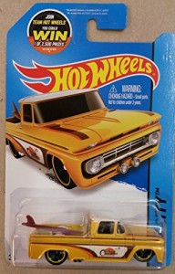 ホットウィール マテル ミニカー Hot Wheels 2015 HW City Custom '62 Chevy 72/250, Light Orange