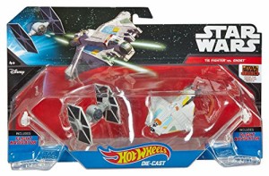 ホットウィール マテル ミニカー Hot Wheels Star Wars Rebels Ghost vs. Tie Fighter Starships (Pack