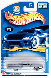 ホットウィール マテル ミニカー Hot Wheels 2003 35th Anniversary Edition '63 Thunderbird 1:64 Sca